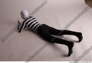 JIRKA LAYING POSE WITH GRENADE